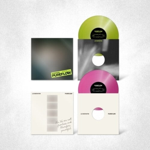 Album cover for Le Sserafim - Pureflow Pt.1 on vinyl lp