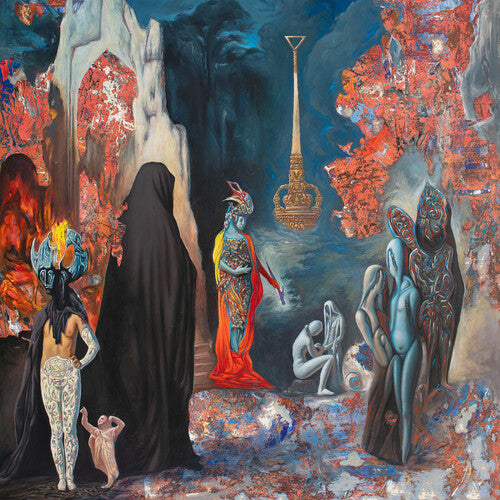 Album cover for REZN - Cycles in the Infinite Dream on sky blue vinyl