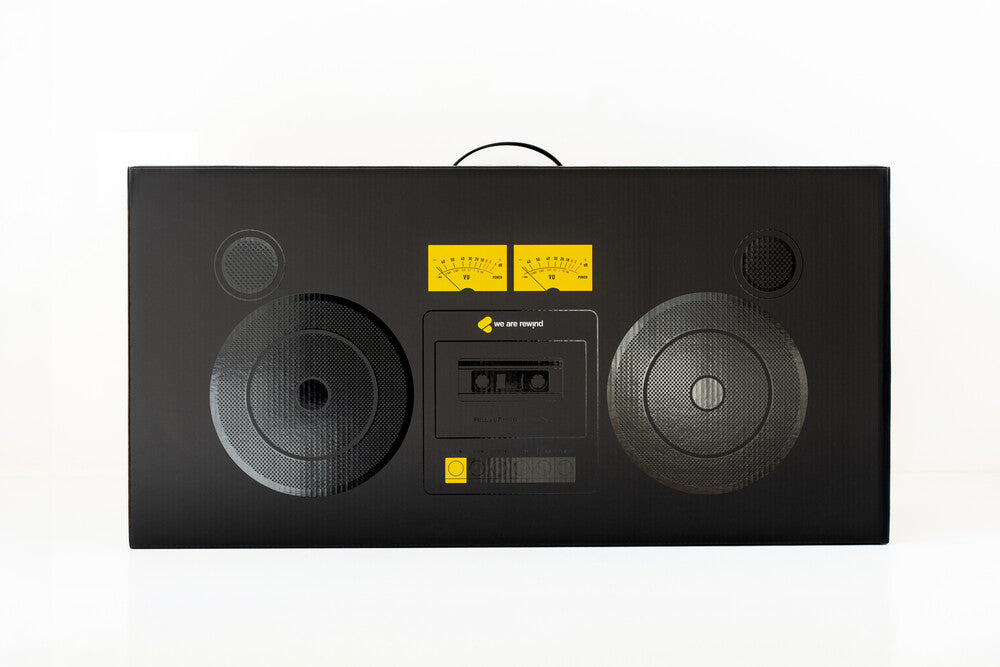 We Are Rewind GB-001 Curtis Bluetooth Boombox Cassette Player & Recorder