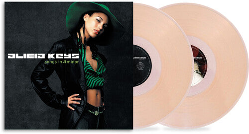 Album cover for Alicia Keys - Songs In A Minor on crystal rose color vinyl 25th anniversary 2lp