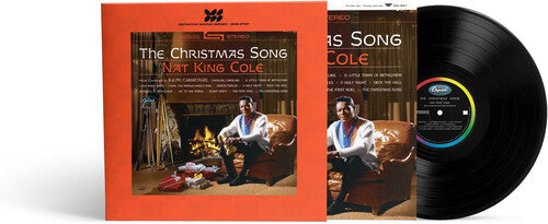 Album cover for Nat King Cole - The Christmas Song on dss one-step vinyl lp