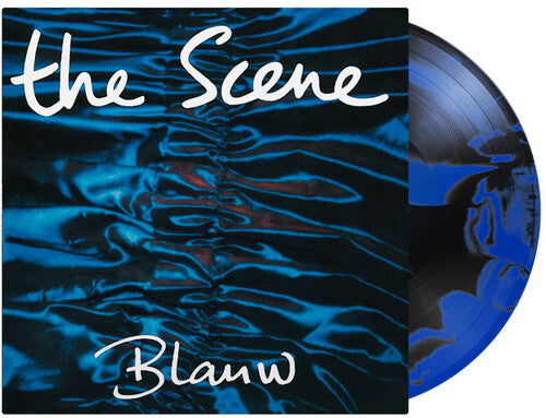 Album cover for The Scene - Blauw on tie-dye blue & black audiophile vinyl edition of 1000 lp