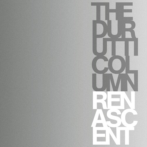Album cover for The Durutti Column - Renascent on coke bottle green vinyl lp