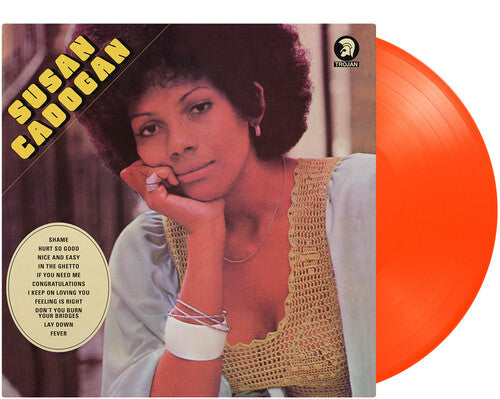 Album cover for Susan Cadogan - Susan Cadogan on orange audiophile vinyl lp