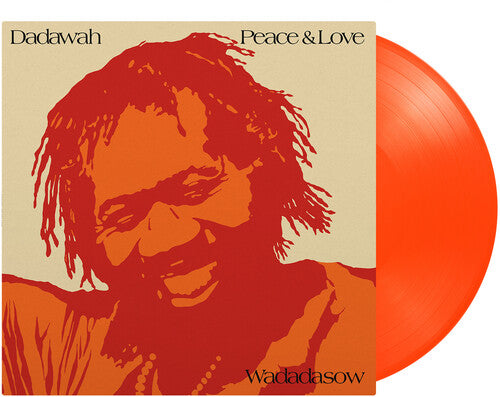 Album cover for Dadawah - Peace And Love: Wadadadow on orange audiophile vinyl lp