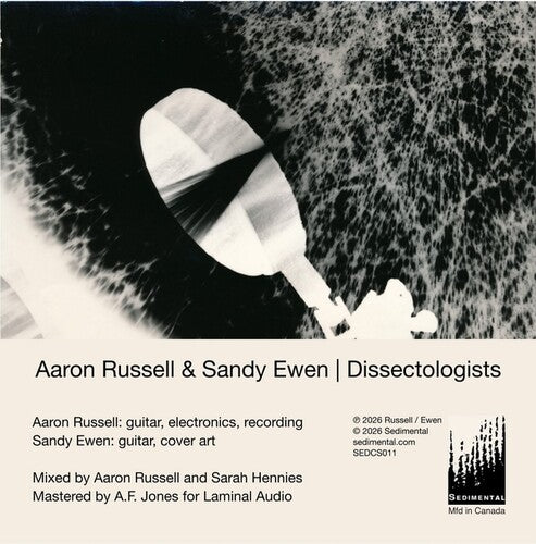 Album cover for Aaron Russell & Sandy Ewen - Dissectologists on cassette
