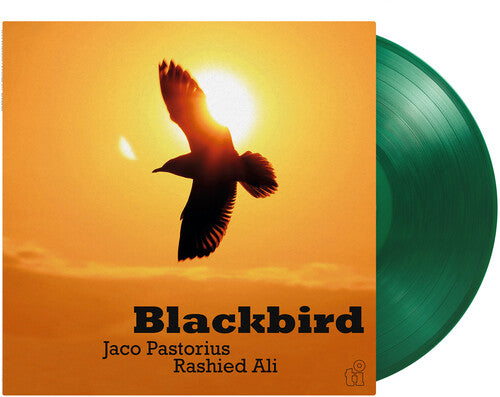 Album cover for Jaco Pastorius & Rashied Ali - Blackbird on translucent green audiophile vinyl lp