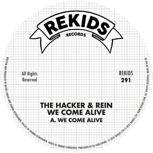 Album cover for The Hacker & Rein - We Come Alive on 12"