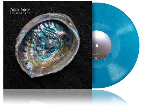 Album cover for Future Palace - Resurgence on blue ecomix vinyl lp