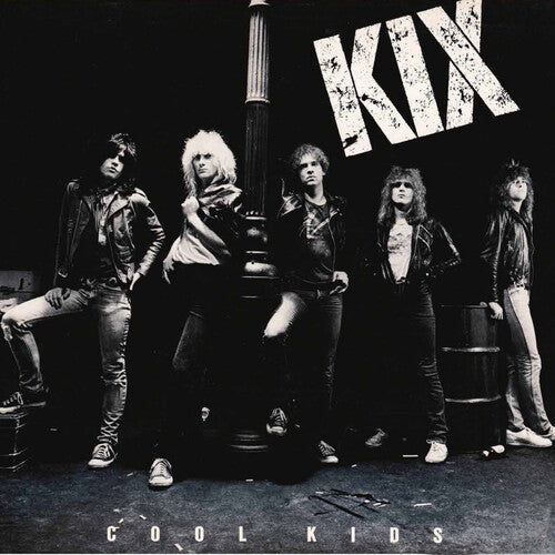 Album cover for Kix - Cool Kids on clear gold vinyl lp