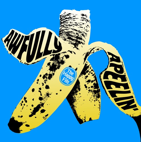 Happy Fits - Awfully Apeelin' [LP Blue Yellow Marble Vinyl