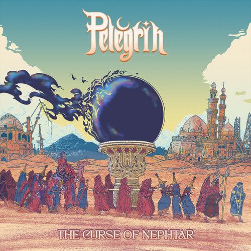 Pelegrin - The Curse Of Nephtar [LP Sea Blue with Mustard Yellow