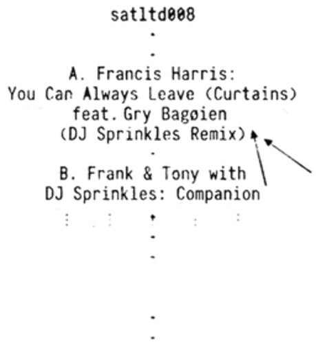DJ Sprinkles/Frank & Tony/Francis Harris - You Can Always Leave /