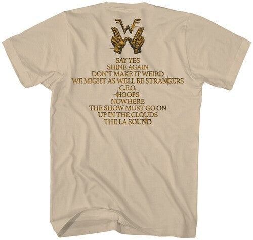 Weezer - Gold Album official sand T-shirt product detail