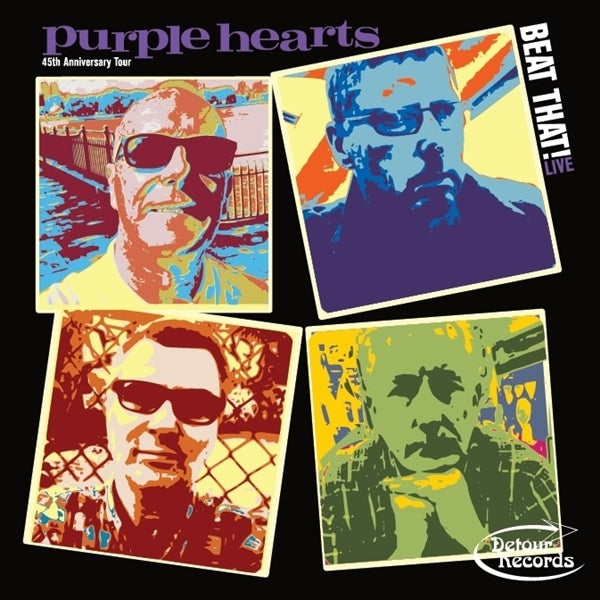 The Purple Hearts – Beat That! 45th Anniversary Tour cover artwork