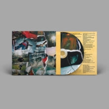 Album cover for Ebbb - Shallow Hits on cd die-cut outer sleeve with artworked inner photographic collage by mike six