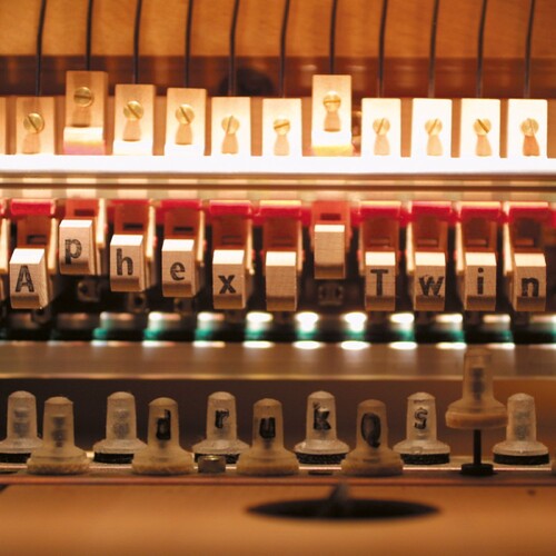 Album cover for Aphex Twin - Drukqs on 2cd case bound sleeve with 4 page booklet