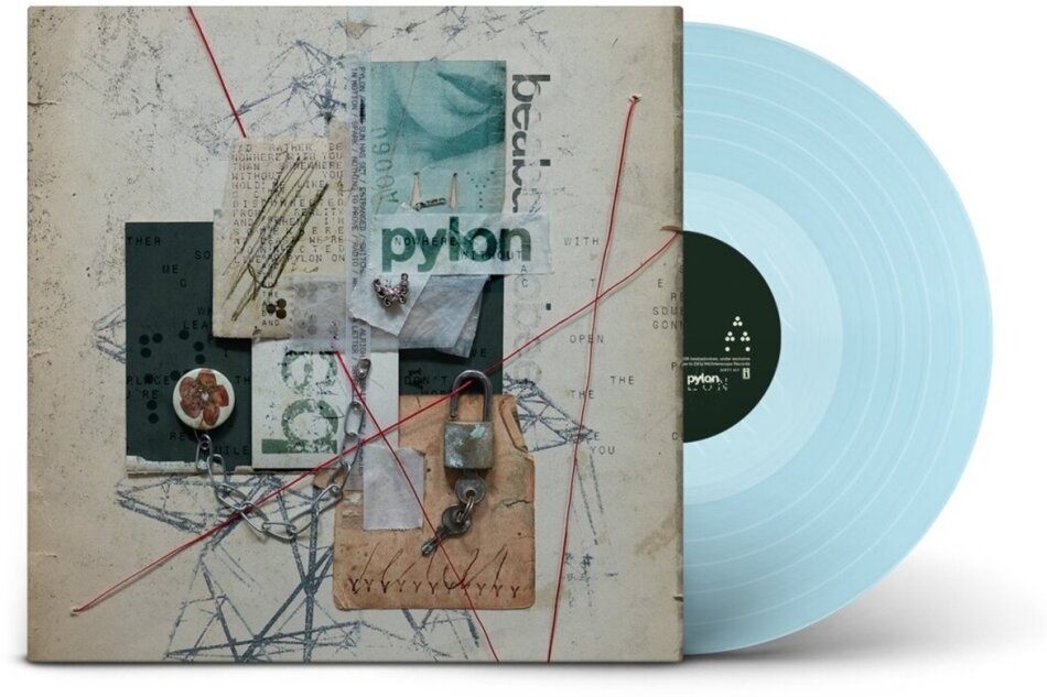 Beabadoobee - Pylon translucent light blue vinyl cover art