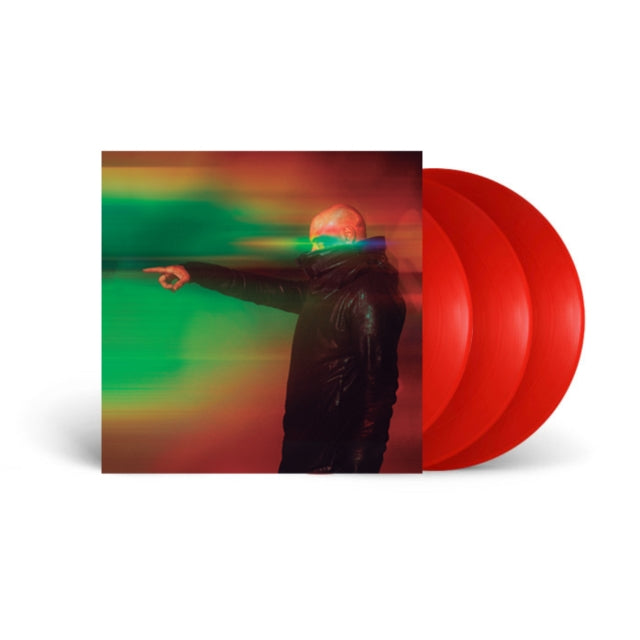 Album cover for Roger Sanchez - Spectrum on red vinyl 3lp