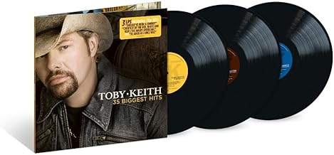 Album cover for Toby Keith - 35 Biggest Hits on 3lp vinyl