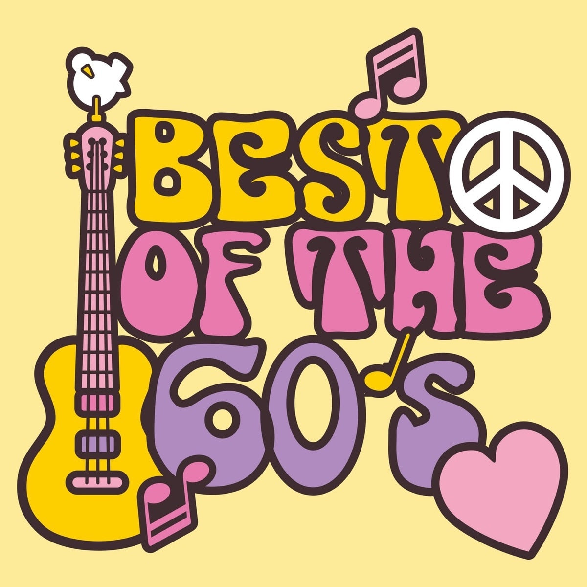Various Artists - Best Of The 60's 2LP vinyl product image