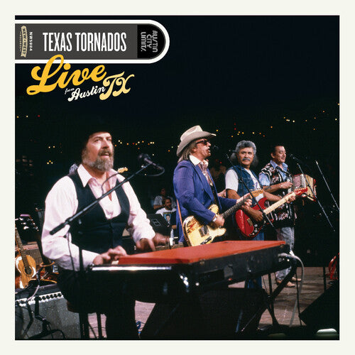 Album cover for Texas Tornados - Live From Austin TX on 2LP vinyl