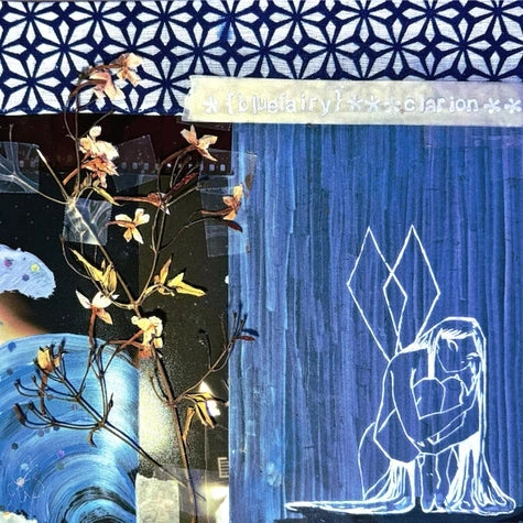 Album cover for Clarion - Clarion/Blue Fairy on wintergreen vinyl lp