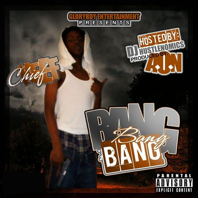 Album cover for Chief Keef - Bang on bright opaque orange vinyl 2lp