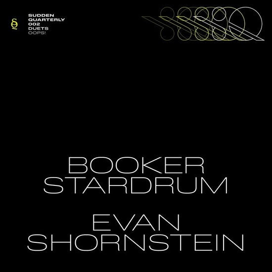 Album cover for Booker Stardrum & Evan Shornstein - OOPS! on vinyl lp