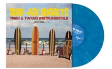 Album cover for Various Artists - Surf-Age Nuggets: Trash & Twang Instrumentals on laguna blue marble vinyl lp