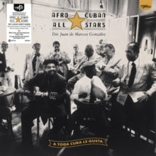Album cover for Afro-Cuban All Stars - A Toda Cuba le Gusta on cuban flag ecovinyl 30th anniversary 2lp