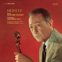 Album cover for Jascha Heifetz, Sir Malcolm Sargent, New Symphony Orchestra of London - Bruch: Scottish Fantasy / Vieuxtemps