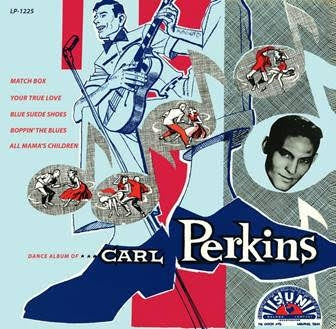 Album cover for Carl Perkins - Dance Album Of Carl Perkins (70th Anniversary) on 180 gram 45rpm audiophile vinyl mono