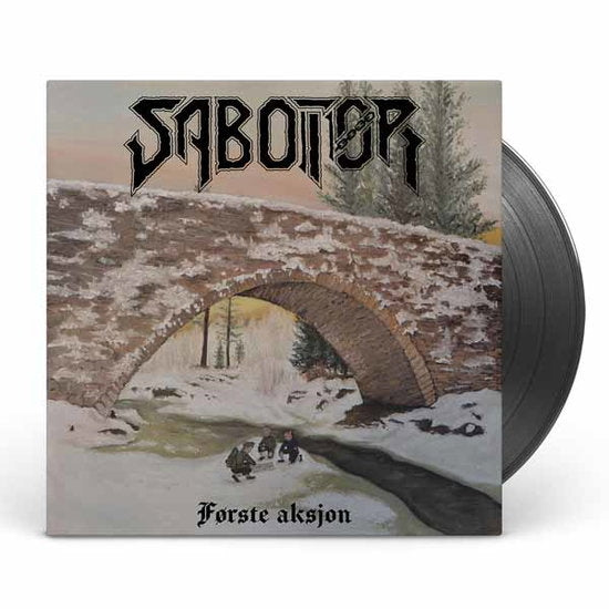 Album cover for Sabotor - Forste Aksjon on vinyl lp
