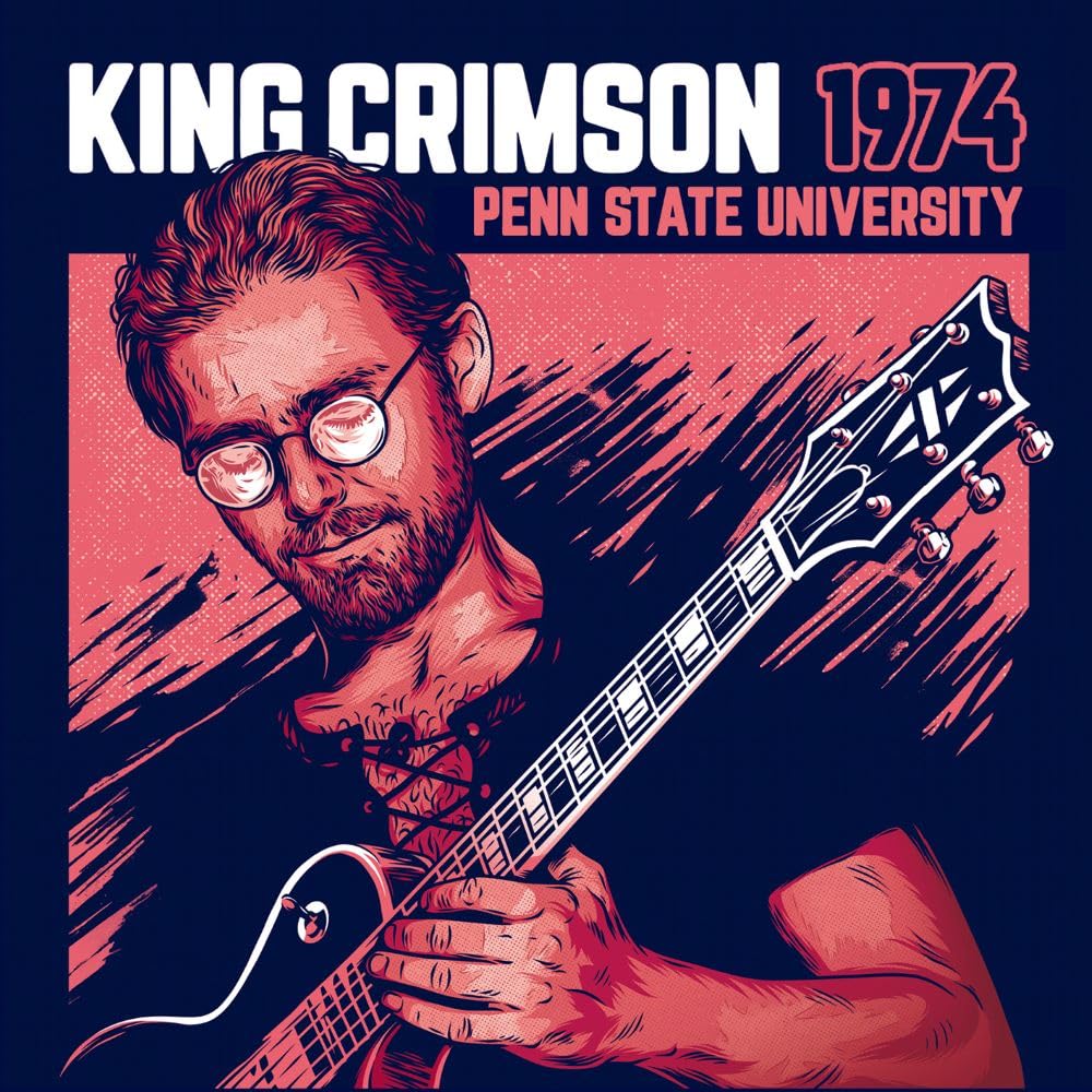 Album cover for King Crimson - 1974 Penn State University on shmcd japanese import bonus track