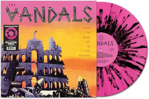 The Vandals - When In Rome Do As The Vandals vinyl cover art