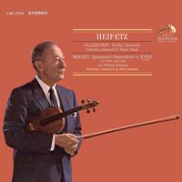 Album cover for Walter Hendl, Izler Solomon Jascha Heifetz - Glazounov: Violin Concerto / Mozart: Symphonie Concertante in