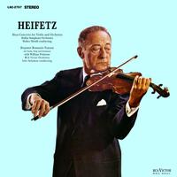 Album cover for Hendl, Dallas Symphony Orchestra Heifetz - Rozsa: Concerto For Violin And Orchestra / Benjamin: Romantic