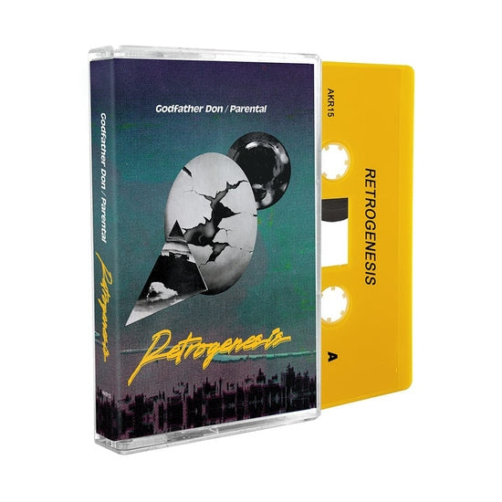 Album cover for Godfather Don & Parental - Retrogenesis on cassette yellow shell