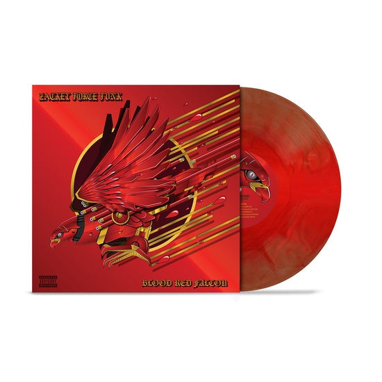 Album cover for Zackey Force Funk - Blood Red Falcon - Blood Red Falcon on vinyl lp