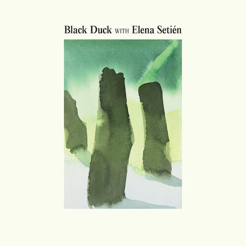 Album cover for Black Duck with Elena Setién - Black Duck with Elena Setién on coke bottle clear vinyl