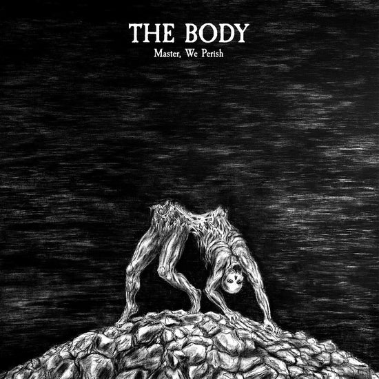 Album cover for The Body - Master We Perish on opaque jade blue vinyl bonus remastered