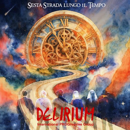 Delirium International Progressive Group - Sesta Strada Lungo Il Tempo vinyl cover art