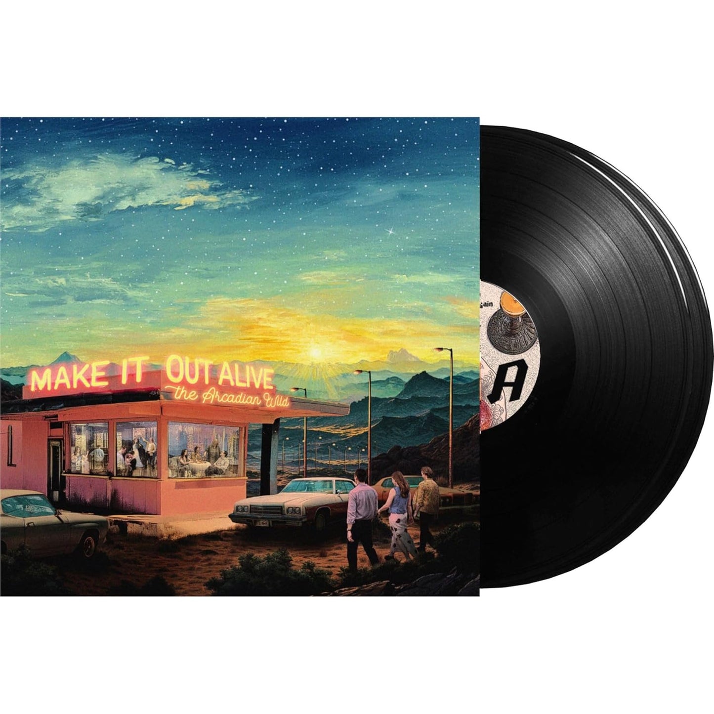 Album cover for The Arcadian Wild - Make It Out Alive on 2lp vinyl