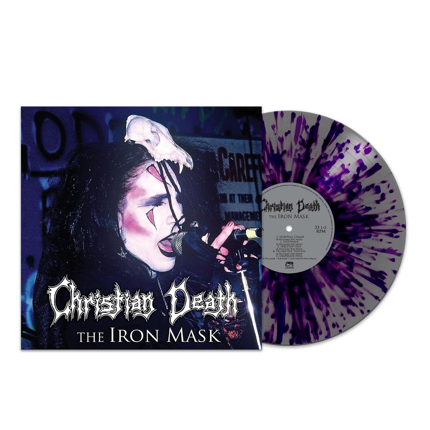 Christian Death - The Iron Mask [LP Splatter Vinyl Feats. Rozz