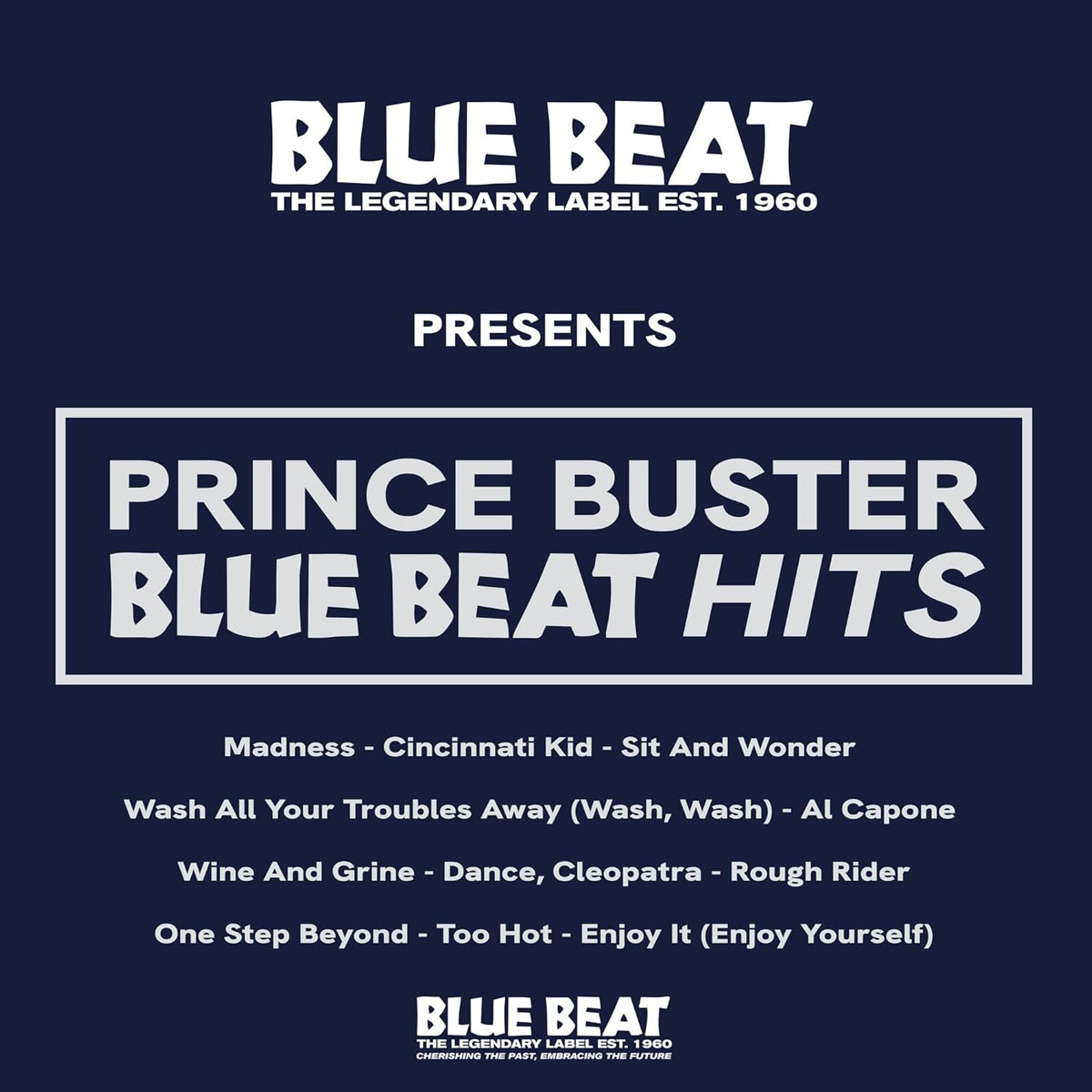 Album cover for Prince Buster - Blue Beat Hits on vinyl lp
