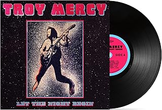 Album cover for Troy Mercy - Let the Night Begin on vinyl lp