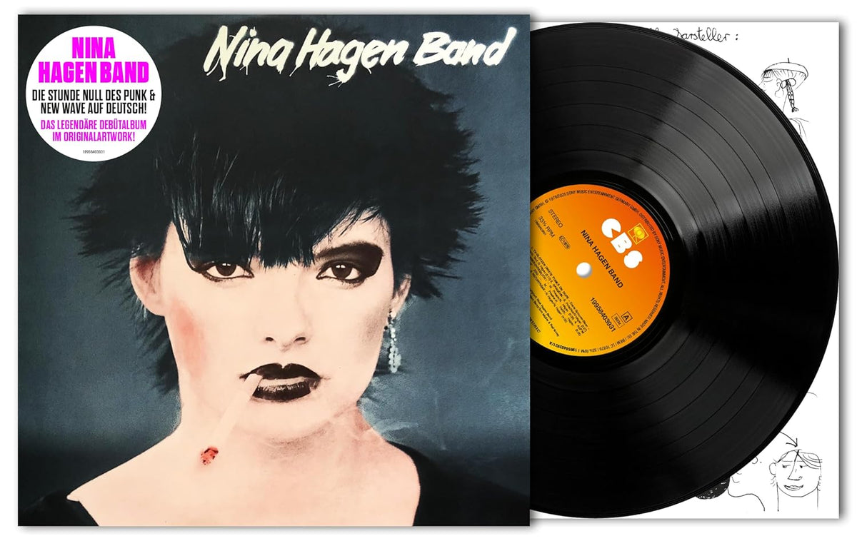 Album cover for Nina Hagen Band - Nina Hagen Band on vinyl lp