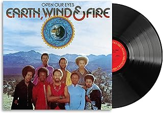Album cover for Wind & Fire Earth - Open Our Eyes on vinyl lp