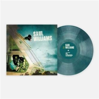 Album cover for Saul Williams - Saul Williams on blue vinyl lp